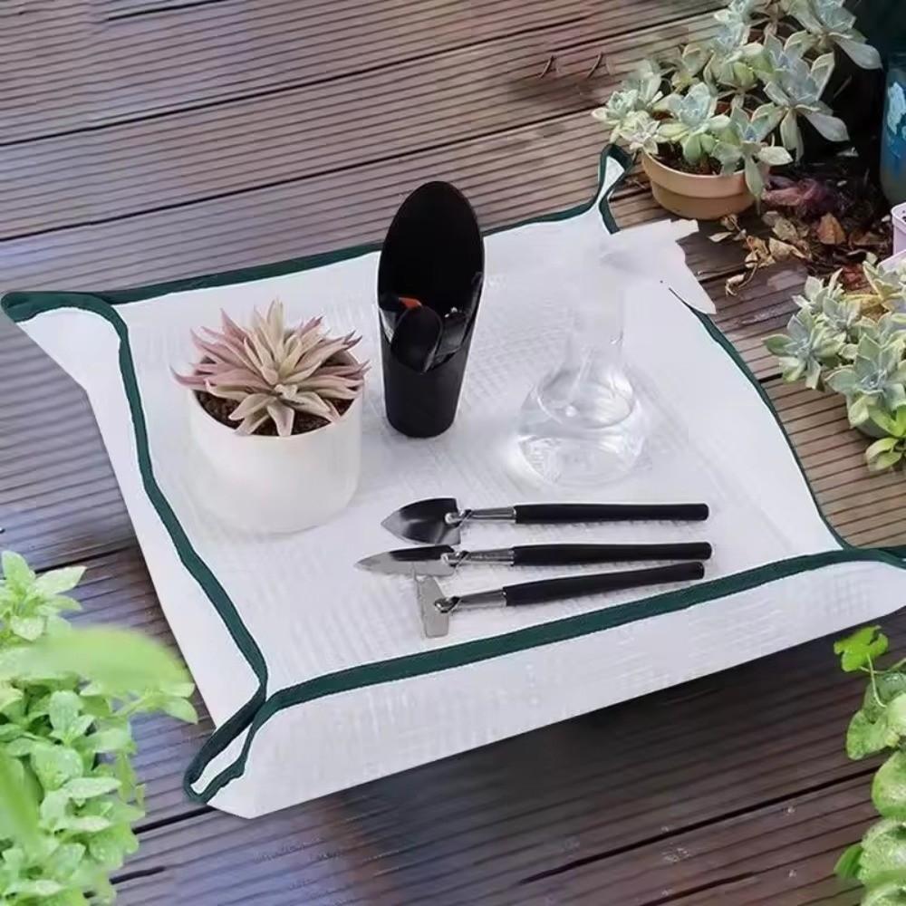 Bonsai Repotting Mat - 19.68/39.37in Plant Repotting Square Mat Waterproof