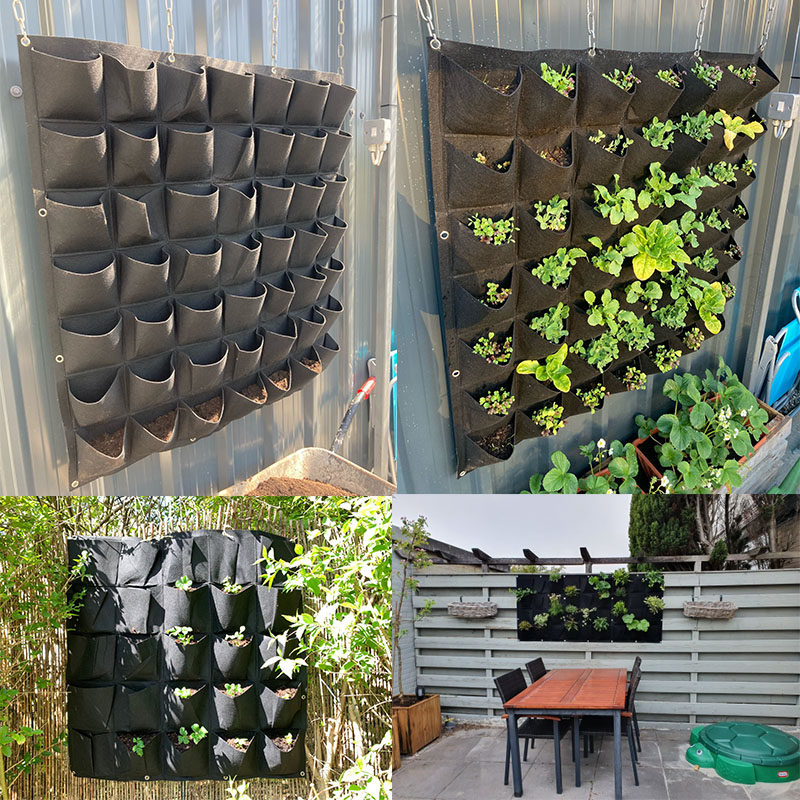 Bonsai Vertical Garden - Grow Bag Wall Hanging Planting Bags