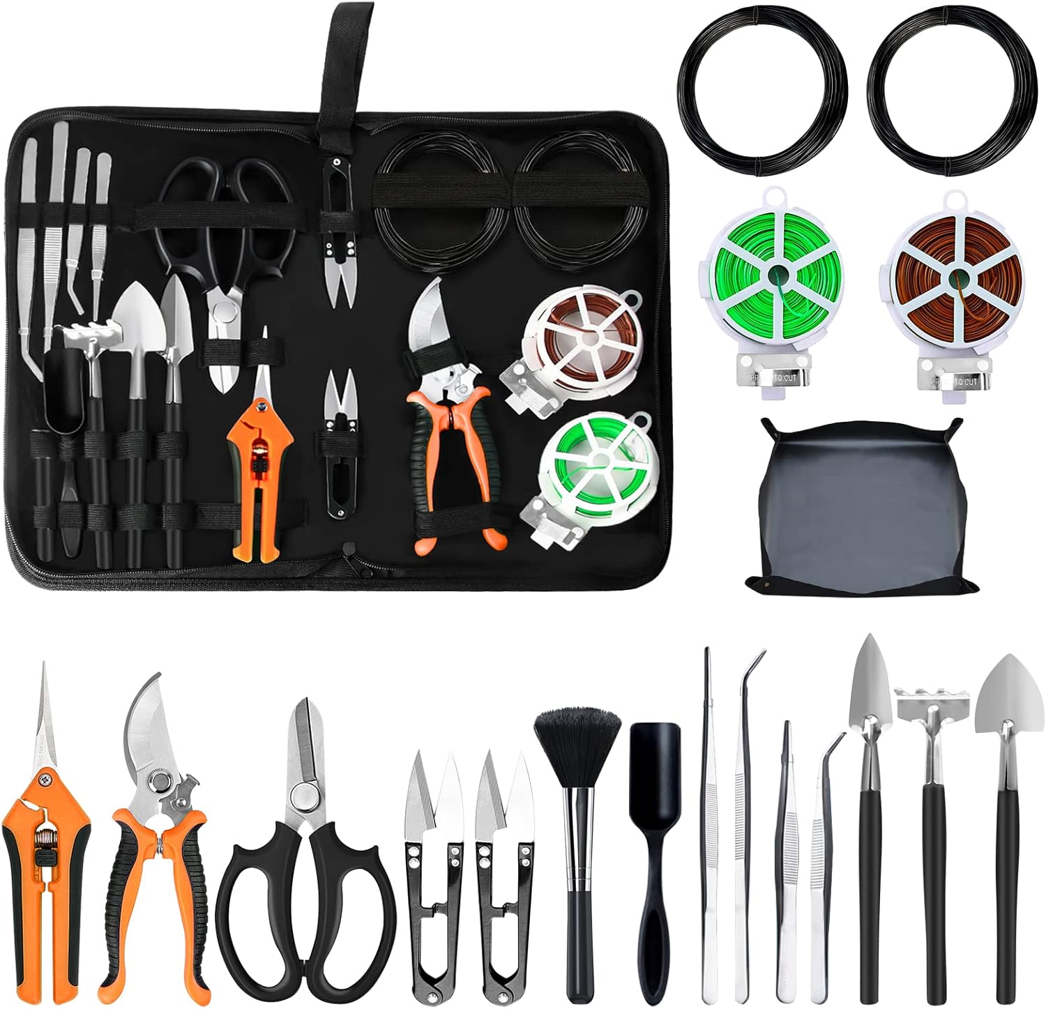 20-Piece Bonsai Tool Kit with  - огляд і ціна Bonsai Garden Images