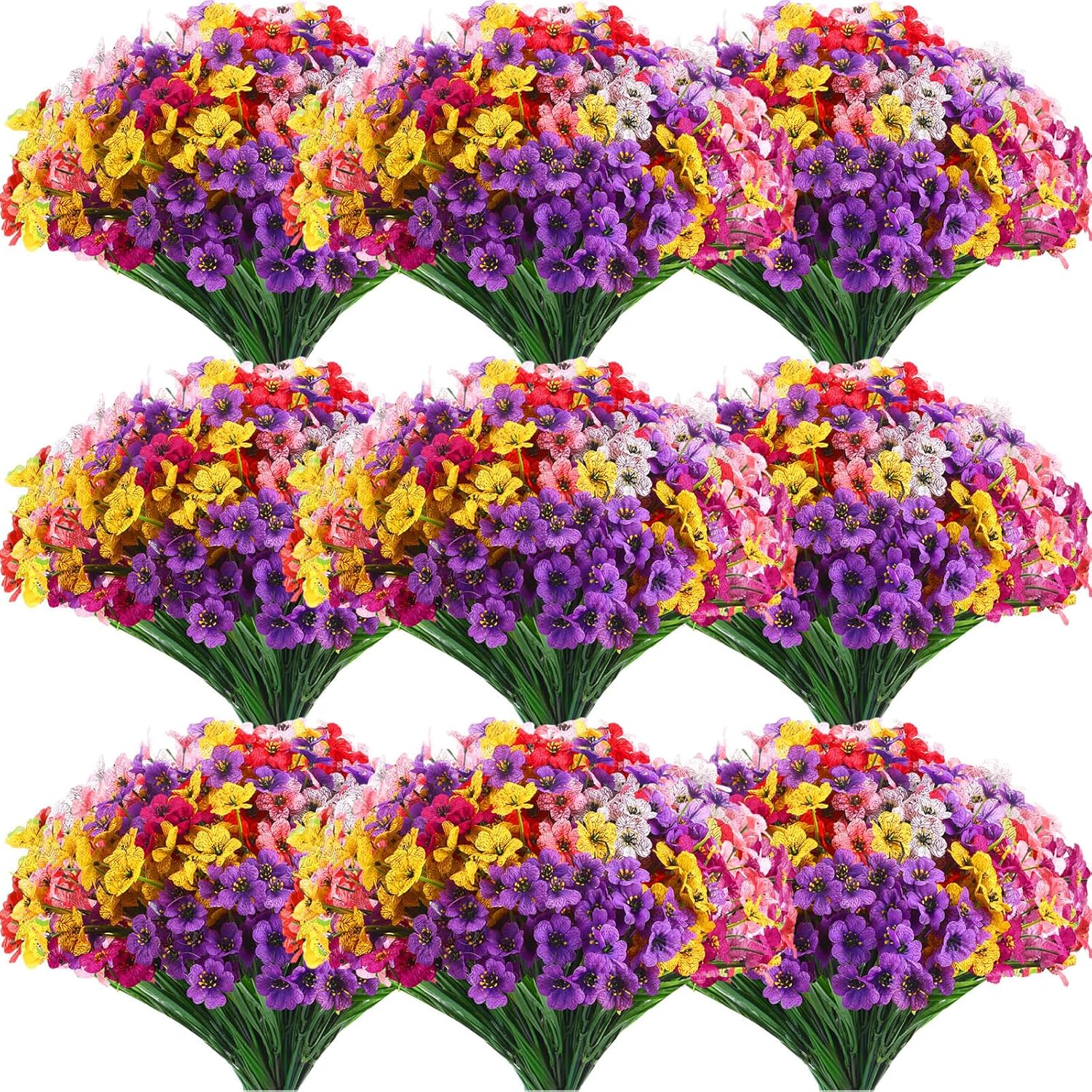 56 Bundles Artificial Flowers  - огляд і ціна Bonsai Garden Images