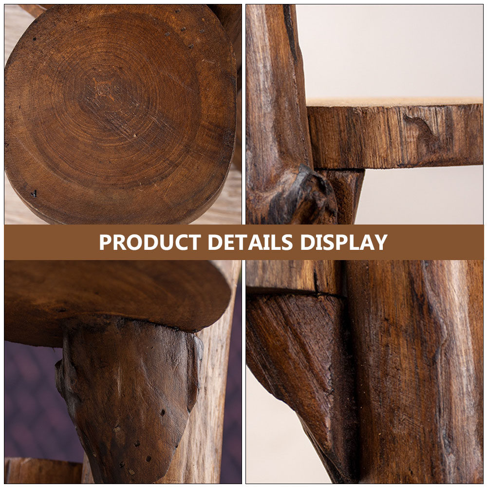 1Pcs Natural Wood Plant Stand  - огляд і ціна Bonsai Vertical Garden