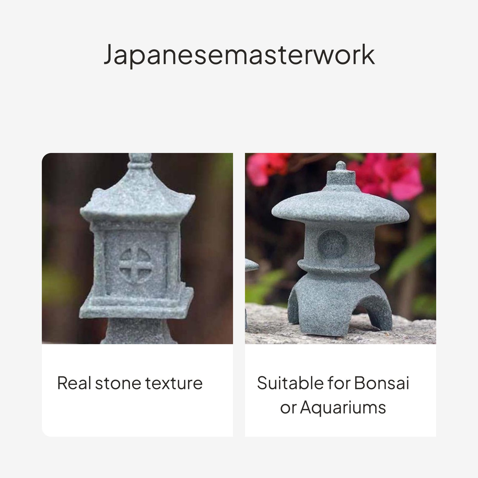 Japanese Sandstone Lantern Gar - огляд і ціна Japan Bonsai Garden