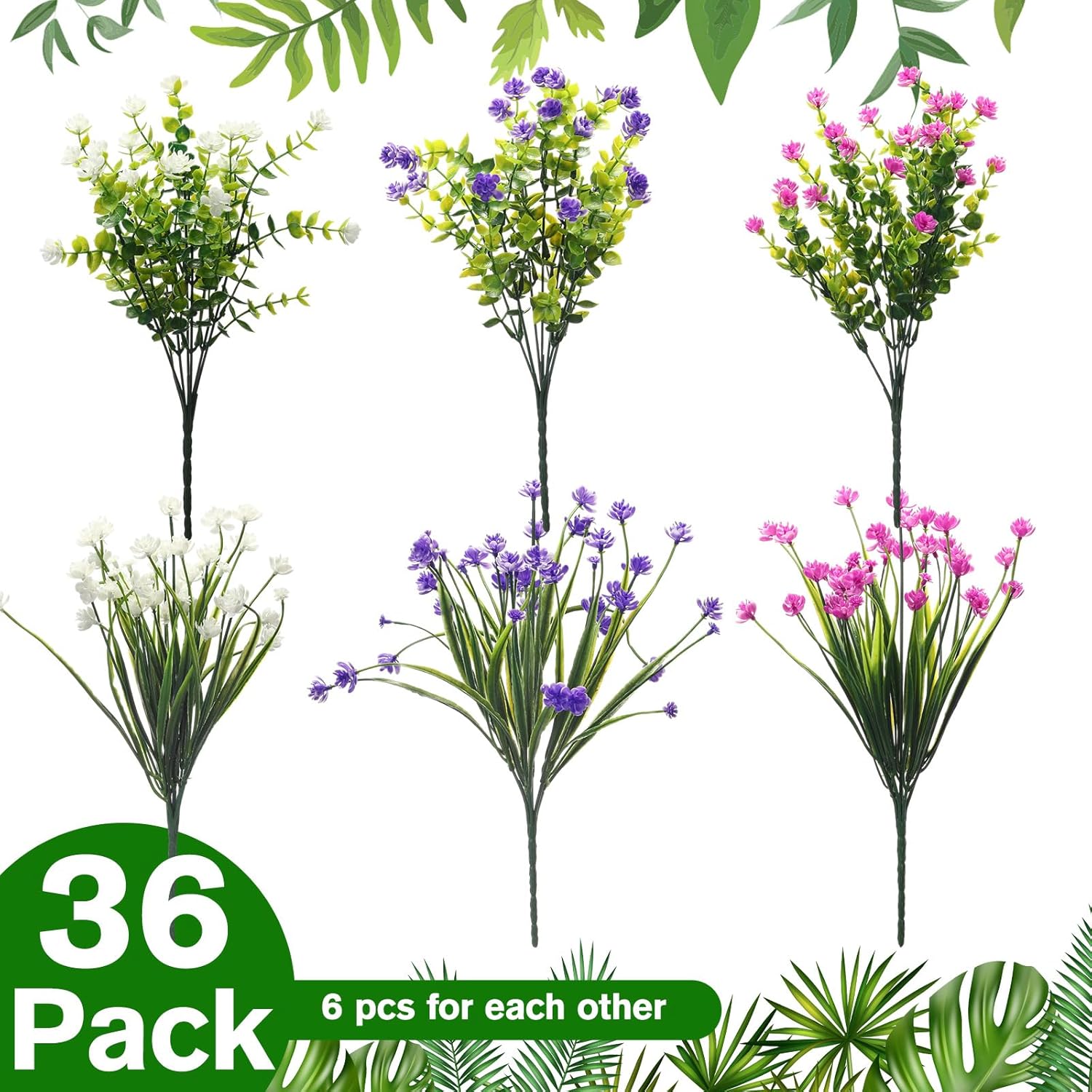 36 Bundles UV Resistant Artifi - огляд і ціна Bonsai Garden Images