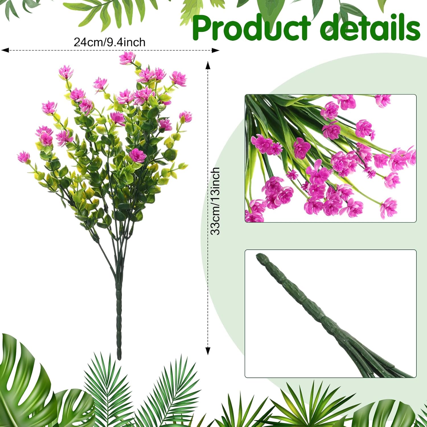 36 Bundles UV Resistant Artifi - огляд і ціна Bonsai Garden Images
