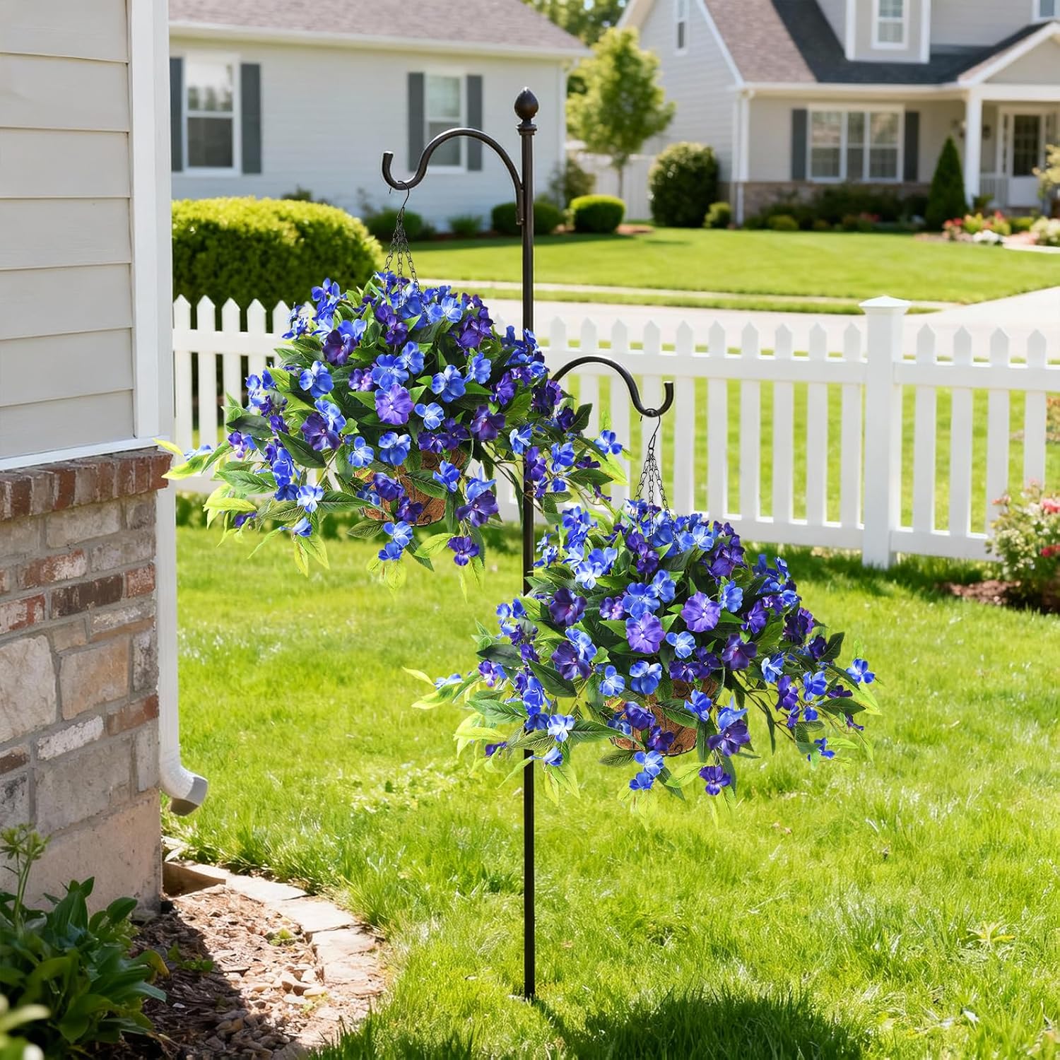 Realistic Fake Hanging Flowers - огляд і ціна Bonsai Garden Images