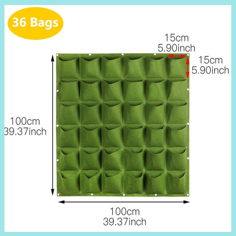 36 Pockets Vertical Wall-mount - огляд і ціна Bonsai Vertical Garden