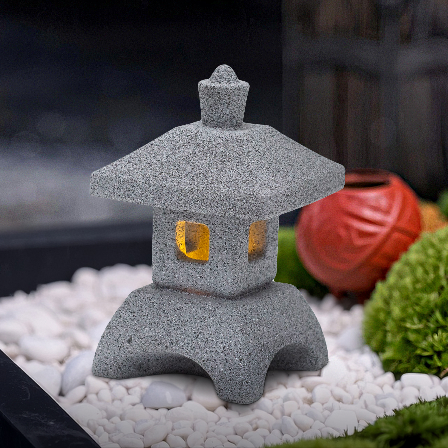 Japanese Lantern Pagoda Statue - огляд і ціна Japan Bonsai Garden