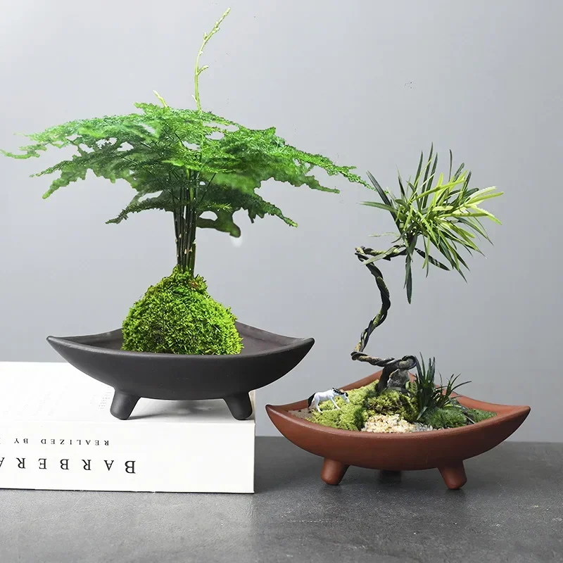 Personalized Ceramic Flower Po - огляд і ціна Mini Bonsai Zen Garden