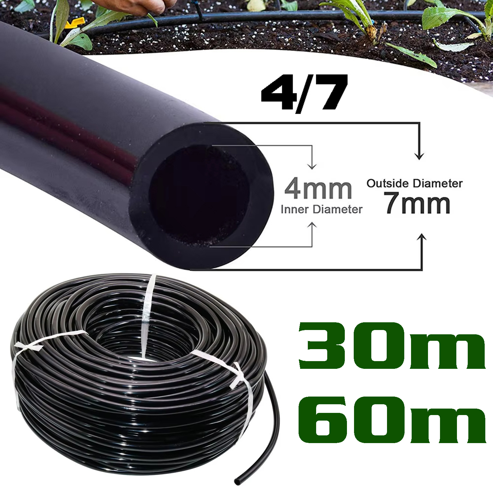 Garden Watering 4/7mm Hose PVC - огляд і ціна Bonsai Garden Youtube