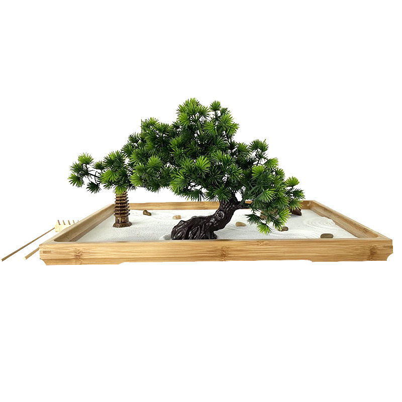 Japanese Zen Garden for Desk W - огляд і ціна Bonsai Zen Garden Kit