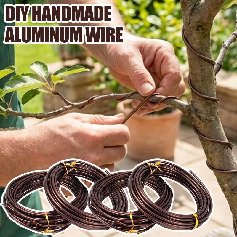 Brown Aluminum Bonsai Wires Pl - огляд і ціна Bonsai Garden Accessories
