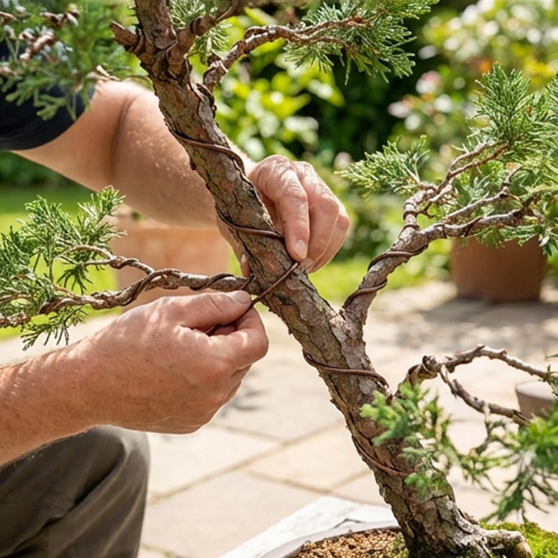 Brown Aluminum Bonsai Wires Pl - огляд і ціна Bonsai Garden Accessories