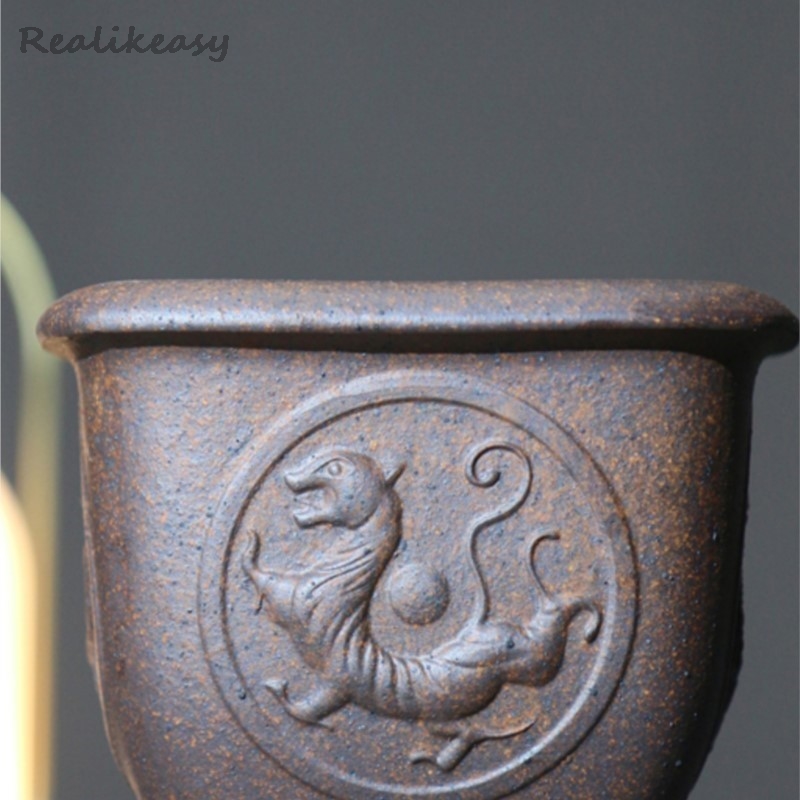 Purple Sand Flower Pot Hexagon - огляд і ціна Mini Bonsai Zen Garden